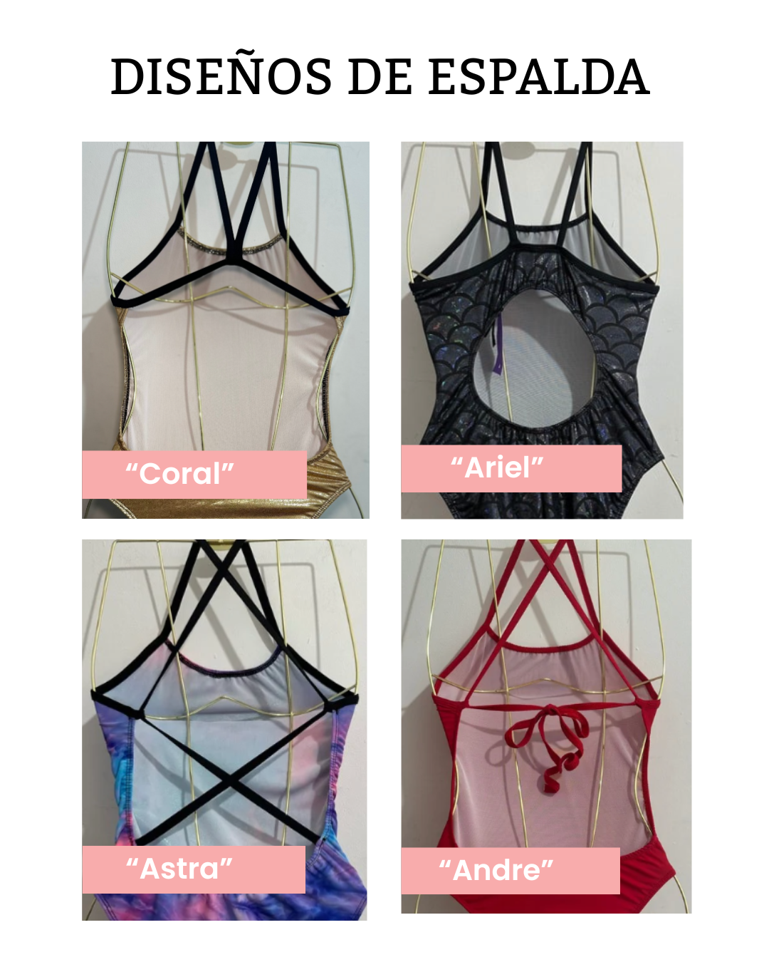 Traje de baño - Color Liso "Pink Fluor"