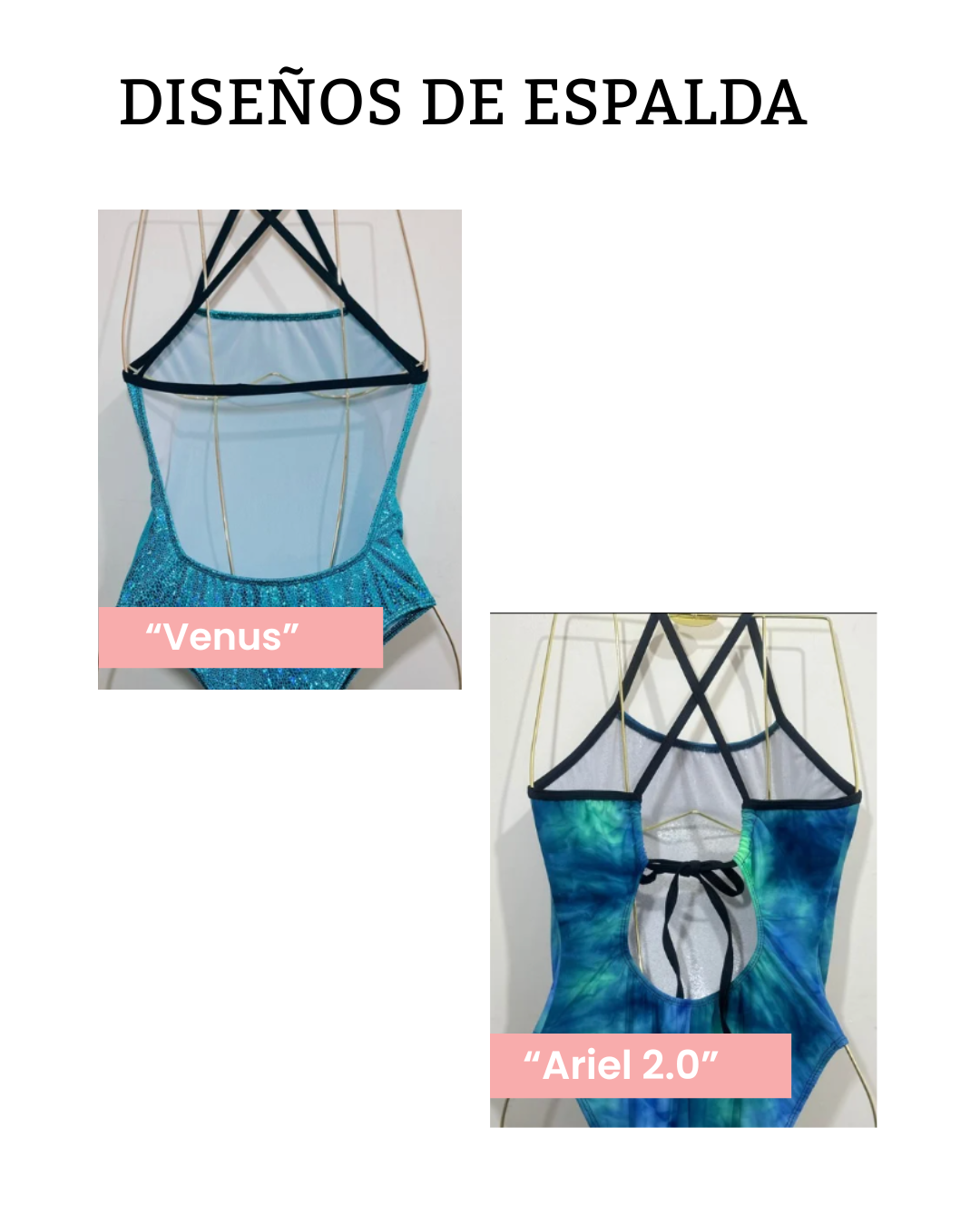 Traje de baño - Sirena "Pink Glow"