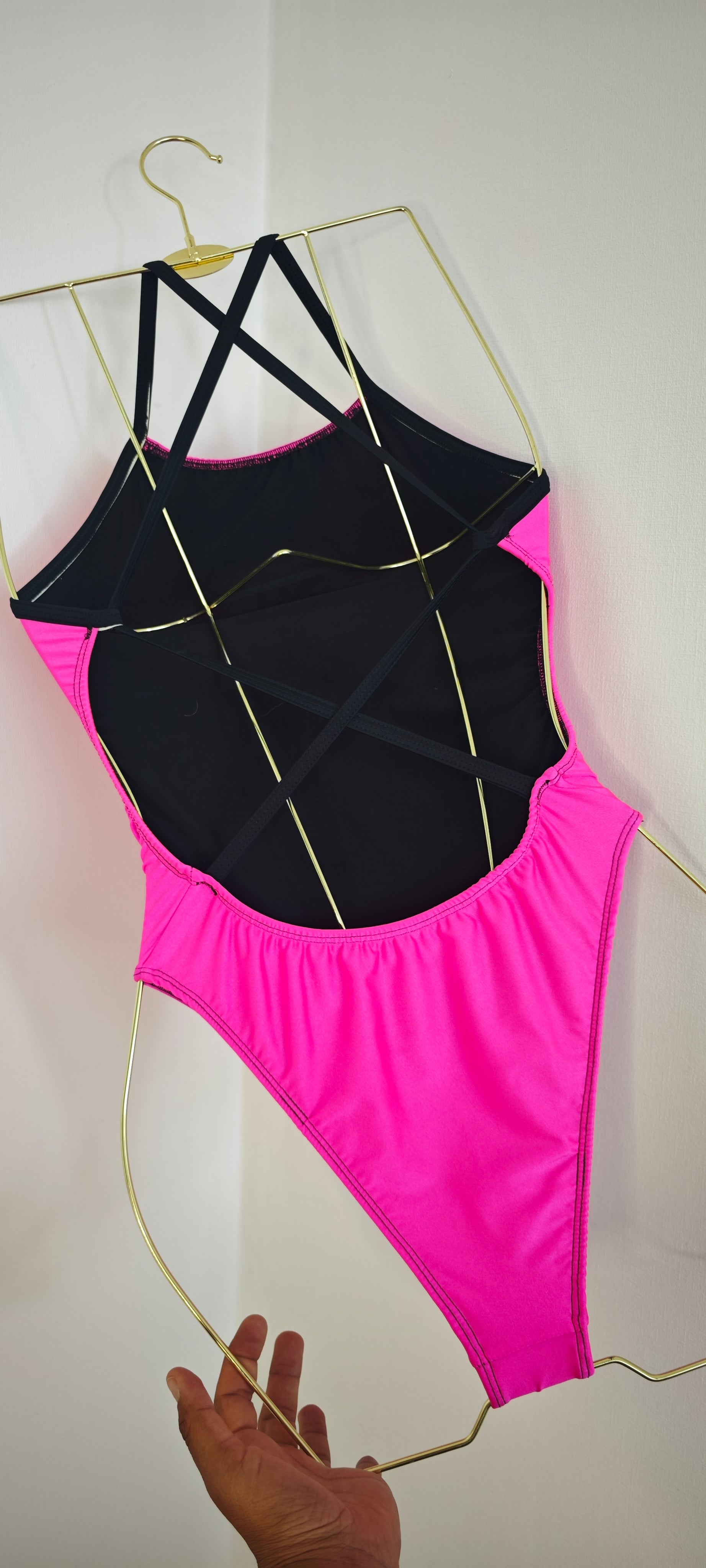 Traje de baño - Color Liso "Pink Fluor"