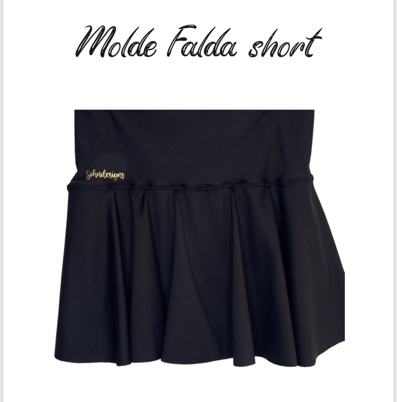 Patron PDF Falda Short
