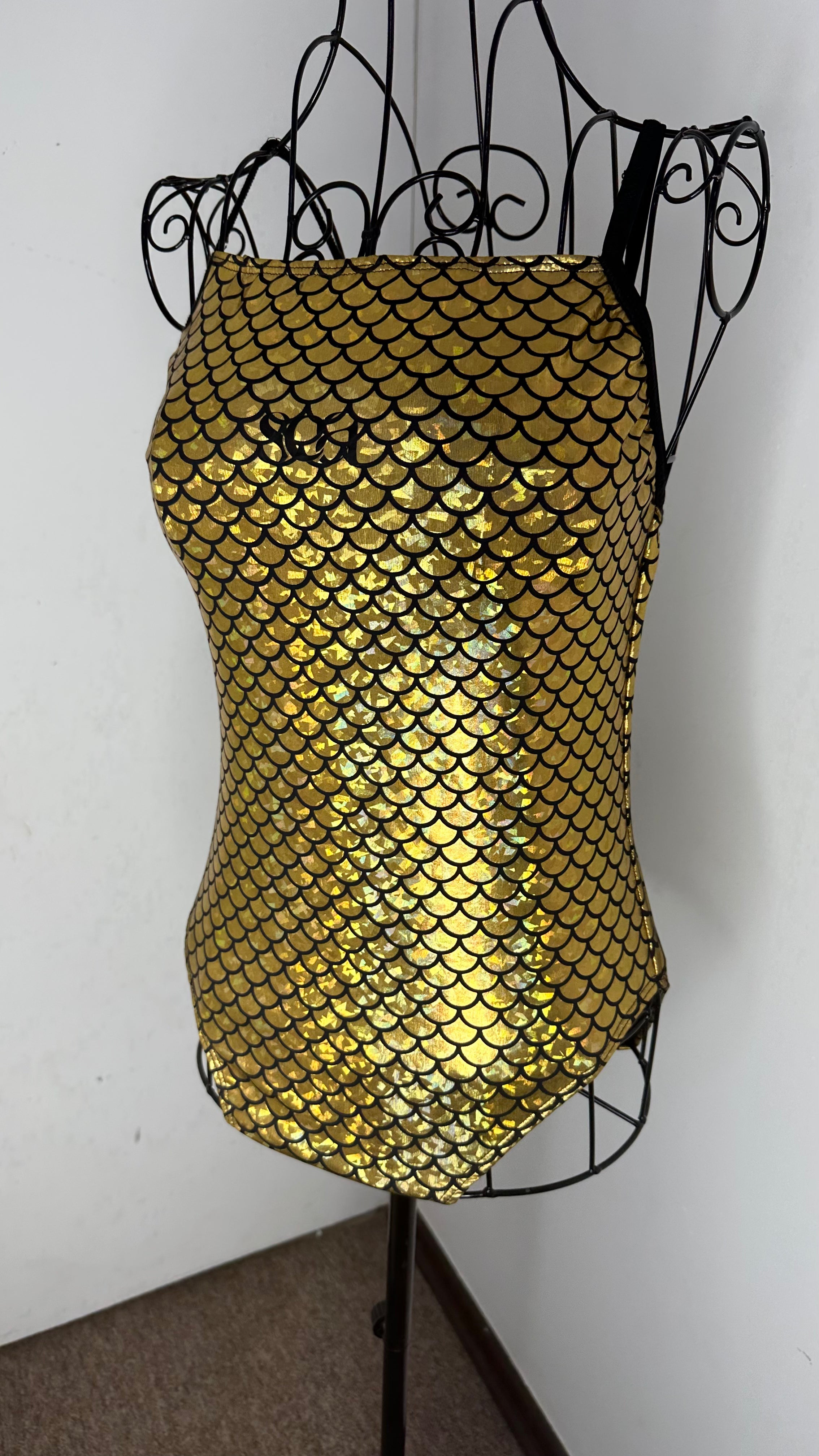 Traje de baño Sirena Golden Dorado