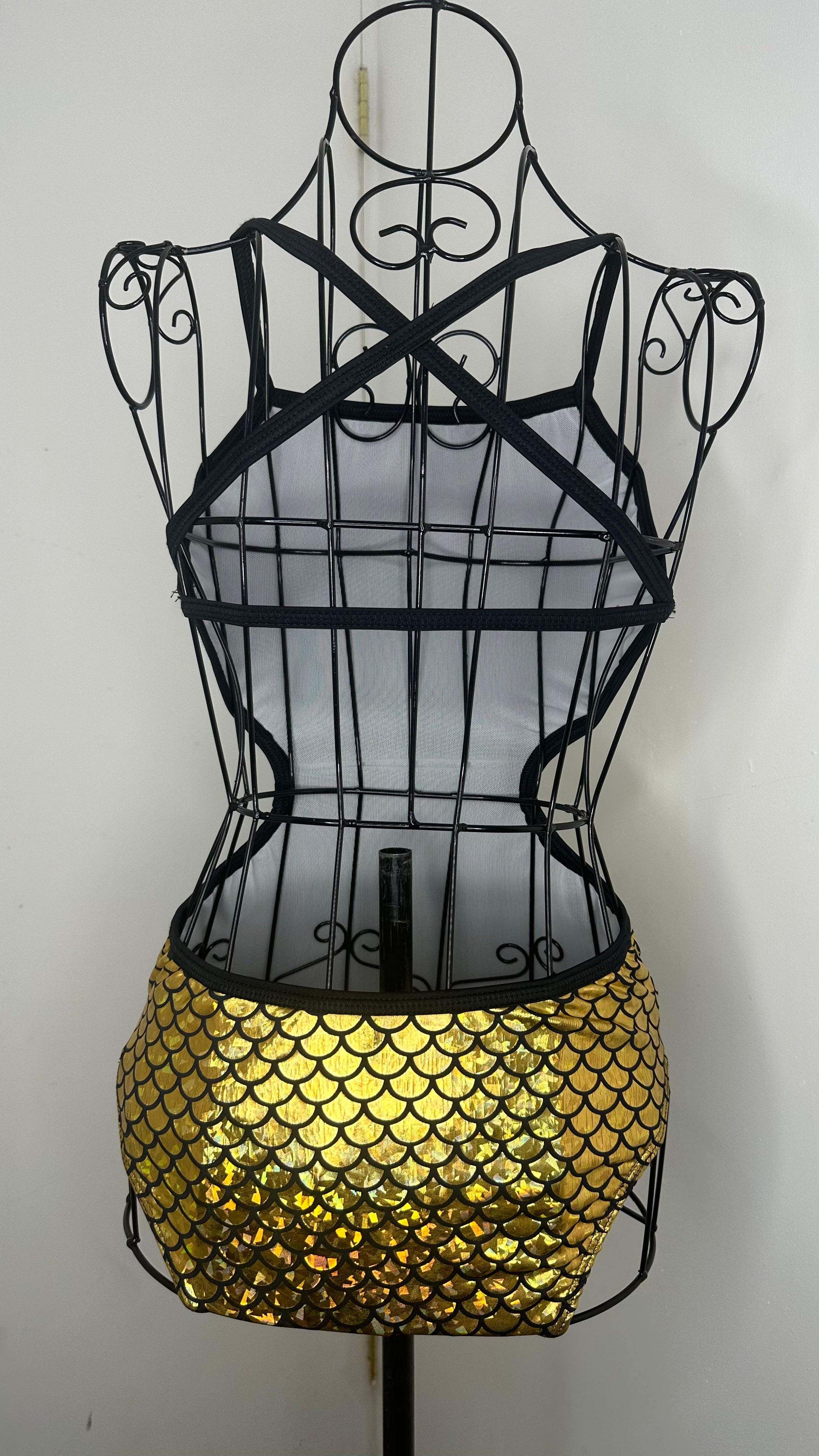 Traje de baño Sirena Golden Dorado